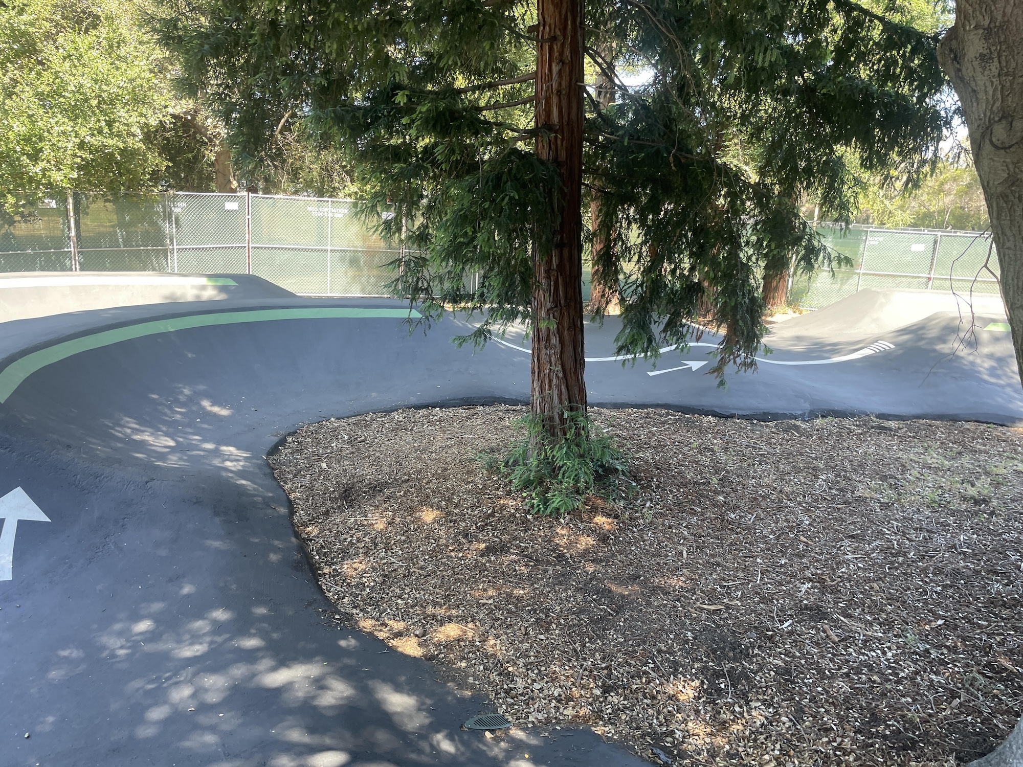 Flood park pumptrack